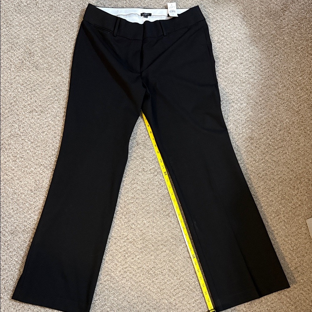 LOFT Black Tailored MARISA Trousers